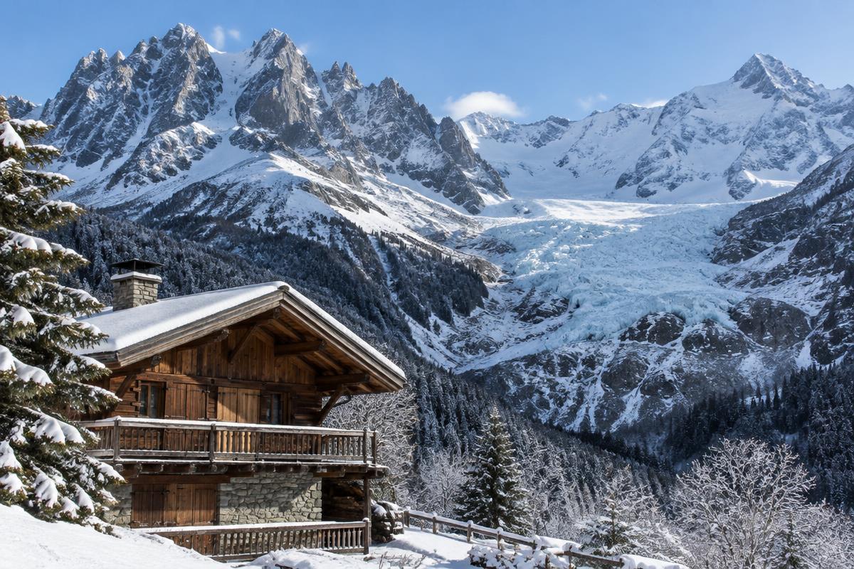 Illustrative image for Chalet Grands Montets; property identity and image rights unverified