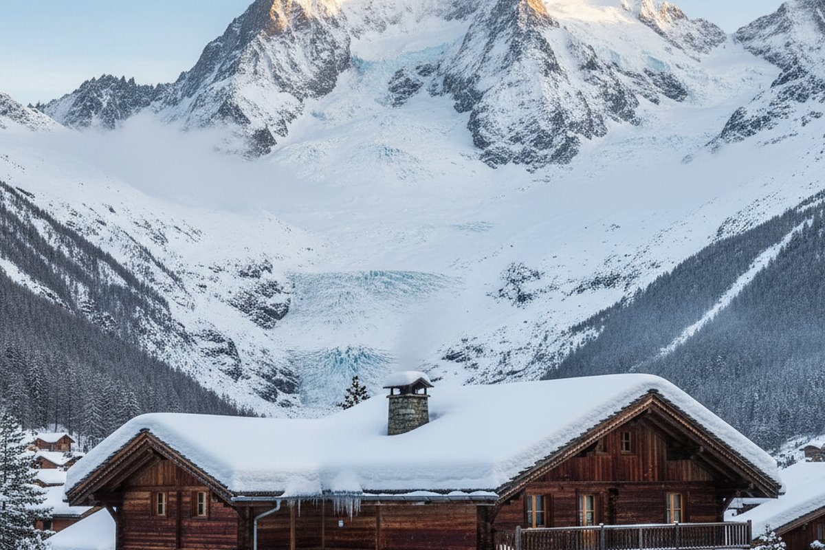 Illustrative image for Maison Bois, Argentière; property identity and image rights unverified